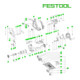 Festool inzetstuk SYS - SYS RS 300/RS 3-1
