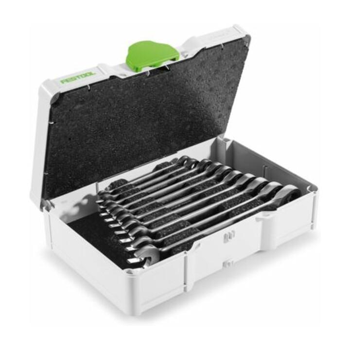 Festool Jeu de clés à cliquet à anneau SYS3 S 76-RRS-Set