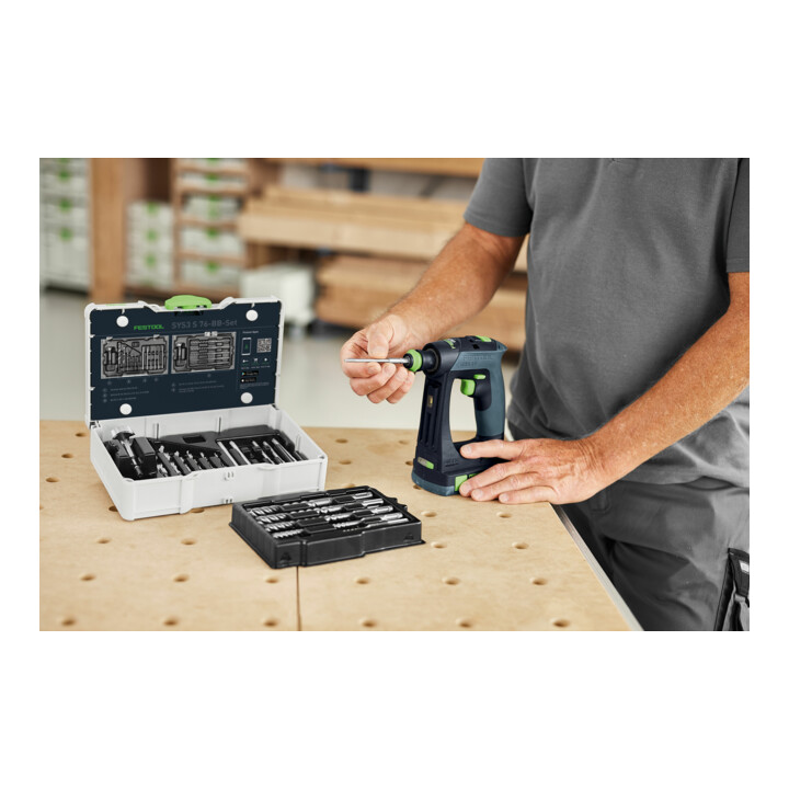 Festool Jeu d'embouts et de forets SYS3 S 76-BB-Set