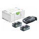 Festool Kit d'énergie SYS 18V 2x8,0/SCA16-1