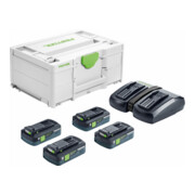 Festool Kit Énergie SYS 18V 4x4,0/TCL 6 DUO