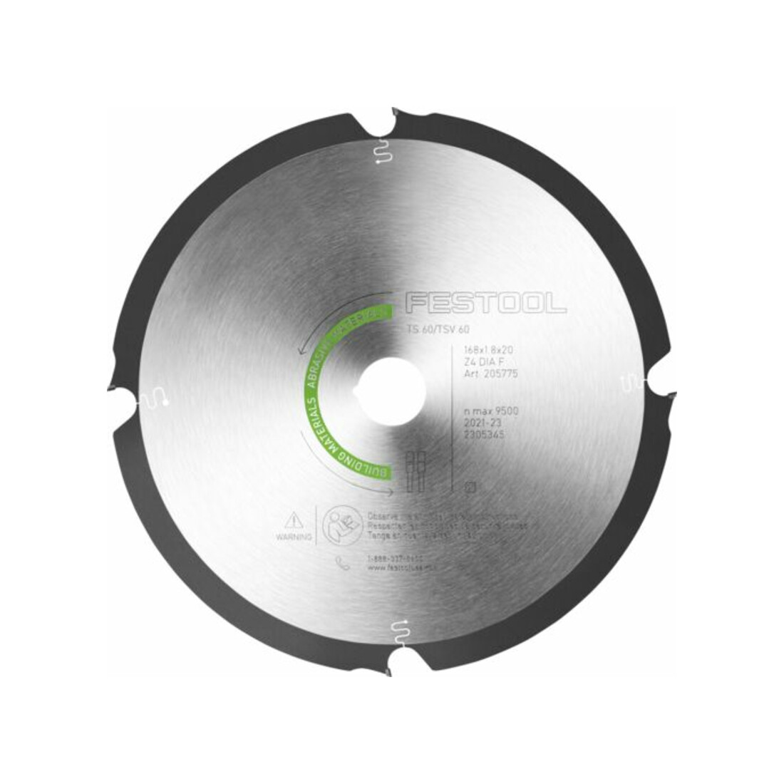 Festool Lama diamantata DIA 168x1,8x20 F4 ABRASIVE MATERIALS