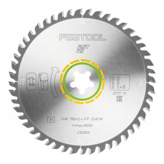 Festool Lama per sega, dentatura fine