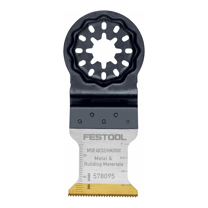 Festool lame de scie carbure MSB 40/32/HM/OSC