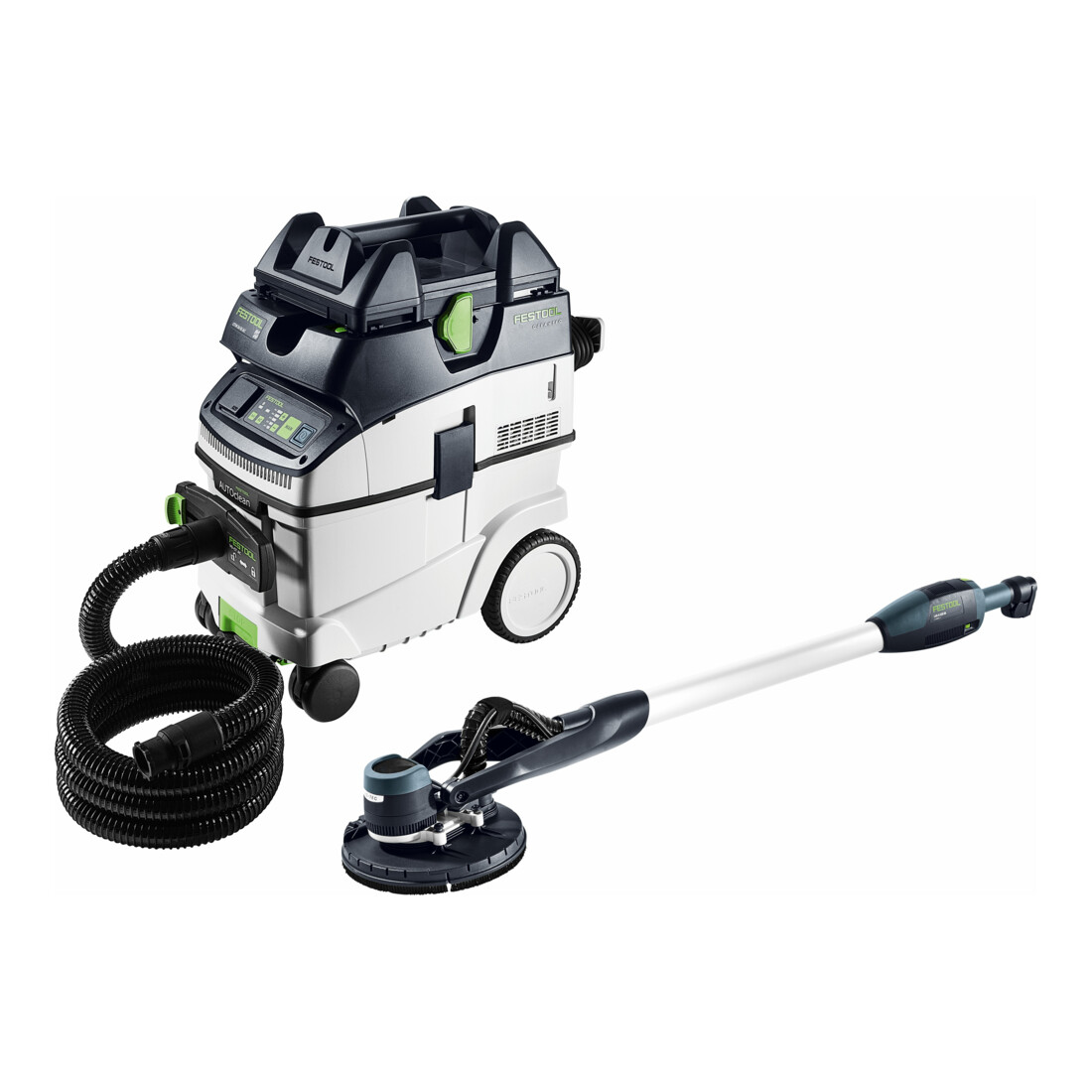 Festool Langhals-schuurmachine en stofzuigerset PLANEX LHS-E 225/CTM 36-Set