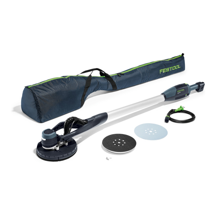 Set Festool Langhalsschleifer LHS-E 225 EQ PLANEX + Schleifscheibe STF D225 P180 GR Granat + Schleifscheibe STF D225 P120 GR Granat + Schleifscheibe STF D225 P80 GR Granat