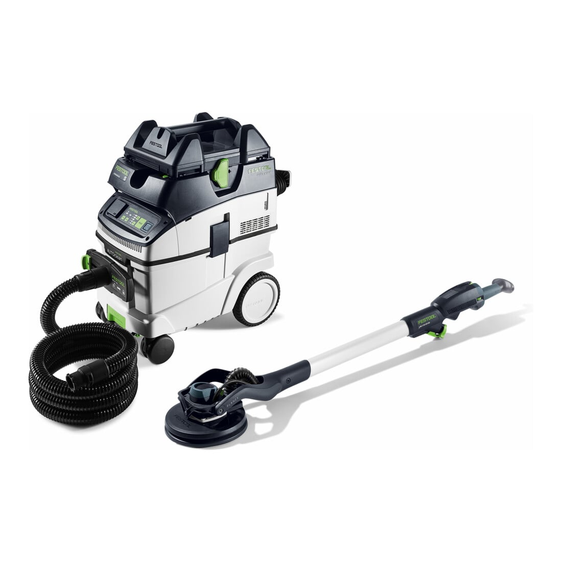 Festool Langhalsschleifer- und Sauger-Set PLANEX LHS 2-M 225 EQ/CTM 36-Set