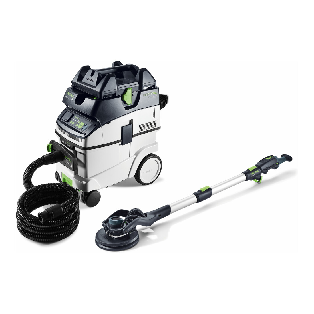 Festool Langhalsschuur- en Stofzuigerset PLANEX LHS 2 225 EQI/CTL 36-Set