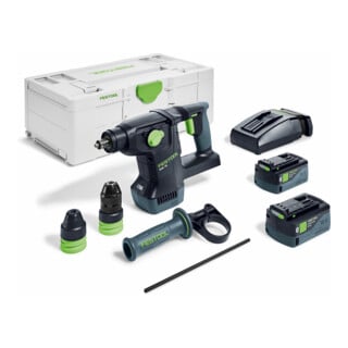 Festool Martello combinato a batteria KHC 18 5,0 EBI-Plus