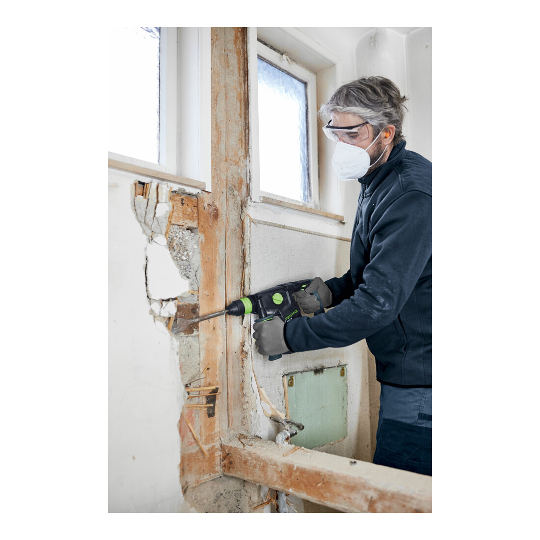 Festool Martello combinato a batteria KHC 18 EB-Basic
