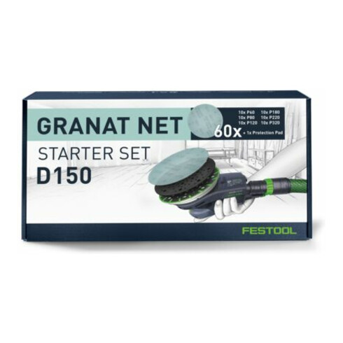 Festool Net-Schuurmiddel Granat Net D150 GR NET-Set