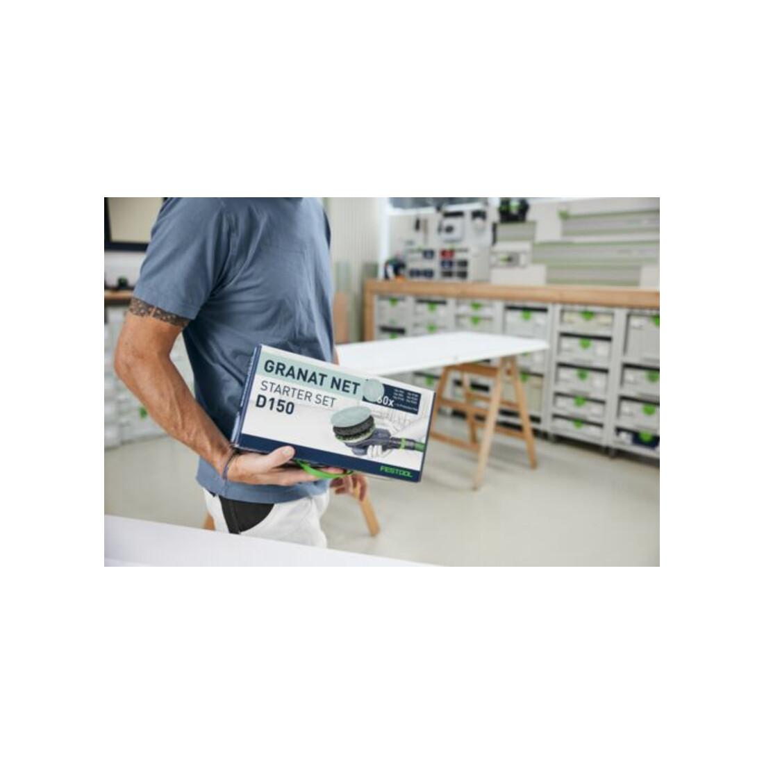 Festool Net-Schuurmiddel Granat Net D150 GR NET-Set