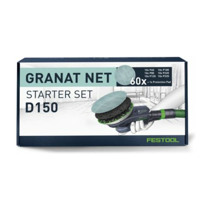 Festool Netzschleifmittel Granat Net D150 GR NET-Set