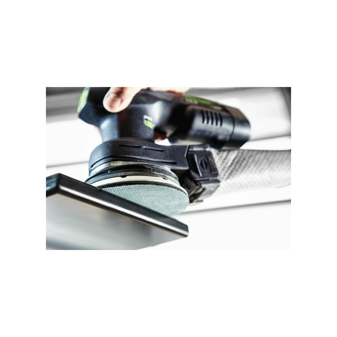 Festool Netzschleifmittel STF Granat Net Delta, 100 x 150 mm für Spachtel, Füller, Farben, Lacke und allgemein stark staubende Untergründe