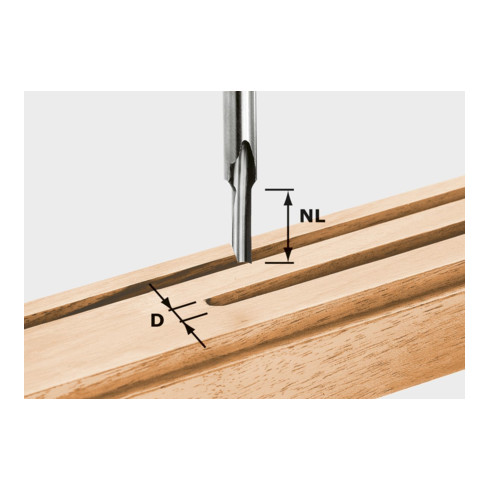 Festool Nutfräser HS Schaft 8 mm