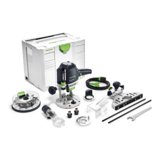 Festool Oberfräse OF 1400 EBQ-Plus + Box-OF-S 8/10x HW