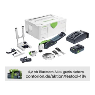 Festool Oszillierer OSC 18 Li 3,1 E-Set Vecturo