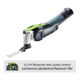 Festool Oszillierer OSC 18 Li E-Basic Vecturo
