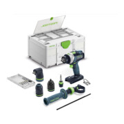 Festool Perceuse-visseuse à percussion sans fil QUADRIVE TPC 18/4 Basic-Set XL-5