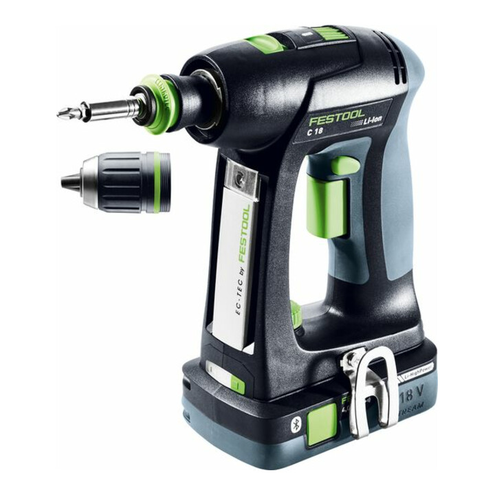 Festool Perceuse-visseuse sans fil C 18 HPC 4,0 I-Plus Organizer Edition