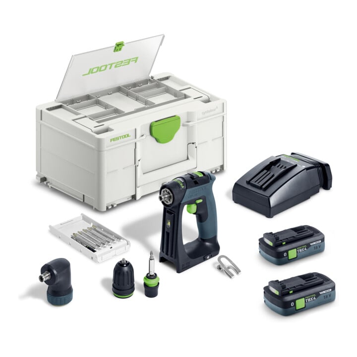 Festool Perceuse-visseuse sans fil CXS 18 TBX4,0 I-Set