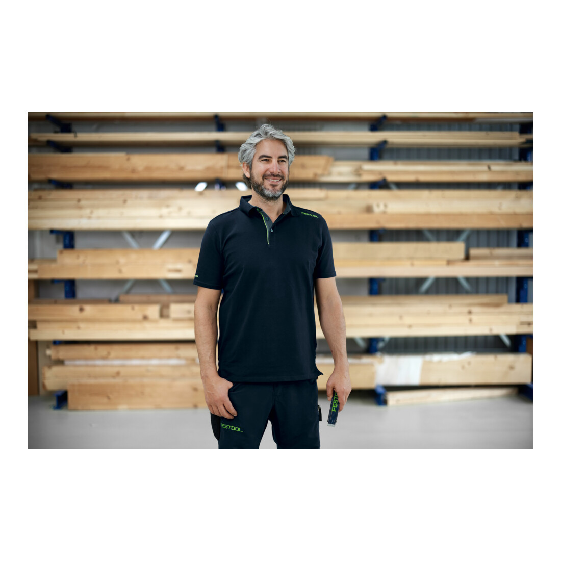 Festool poloshirt donkerblauw heren POL-FT1