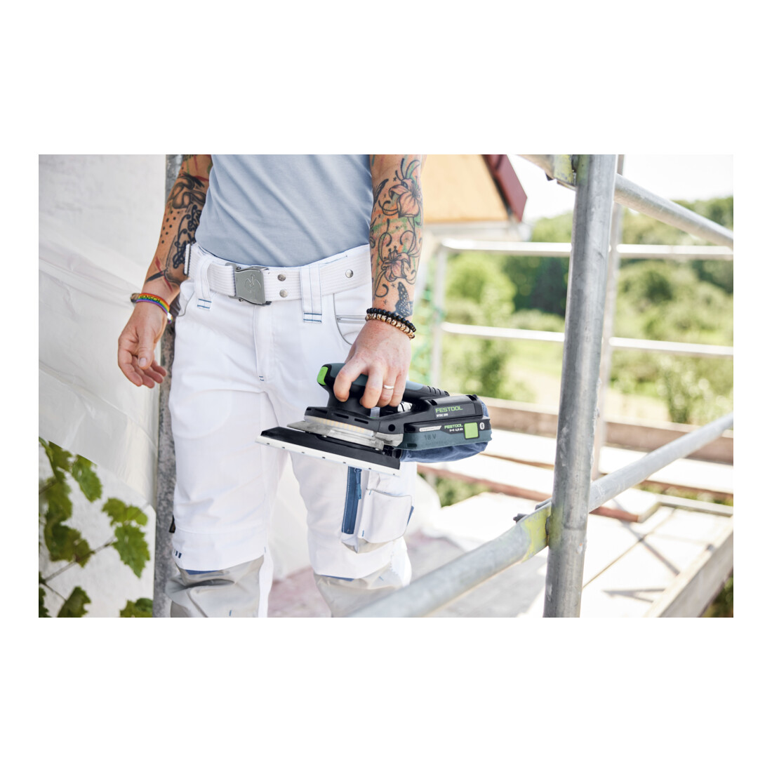 Festool Ponceuse delta sans fil DTSC 200-Basic