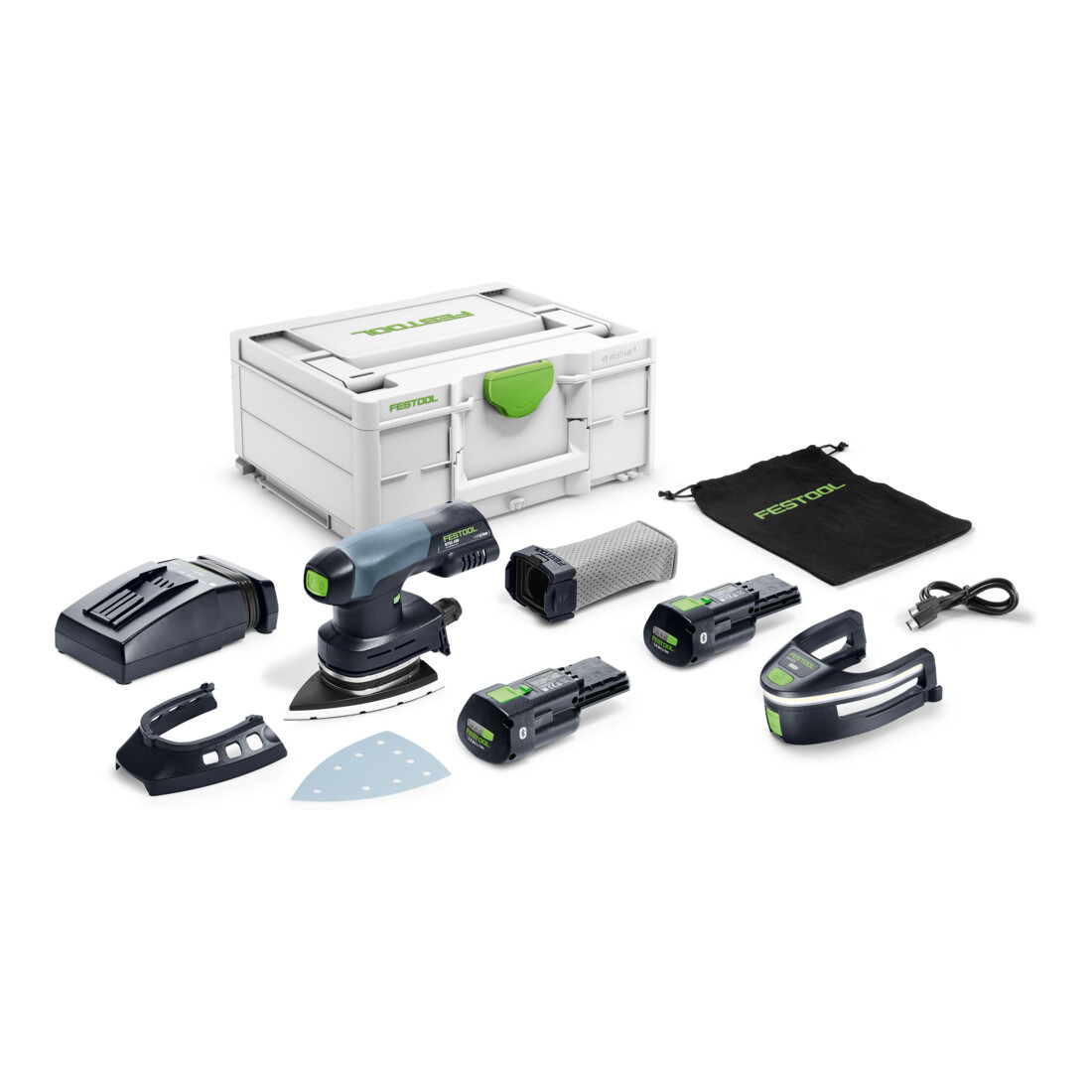 Festool Ponceuse delta sans fil DTSC 400 3,0 I-Plus
