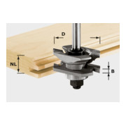 Festool Profielgroeffrees HW S8 D46 x D12-NT-1