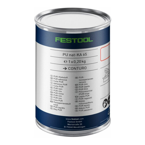 Festool PU-lijm naturel PU NAT-KA 65/4