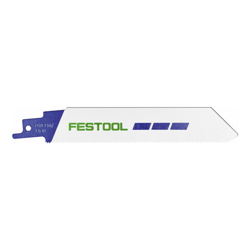 Festool Reciprozaagblad HSR 150/1,6 BI/5 METAL STEEL/STAINLESS STEEL