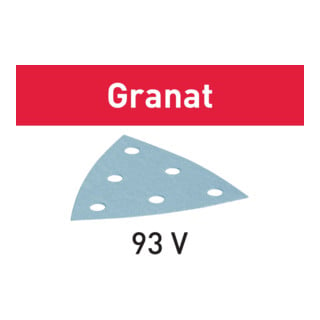 Festool Schleifblätter STF 93V/6 P320 GR/100 Granat
