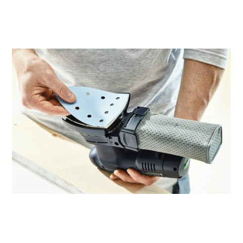 Festool Schleifblatt STF Delta Granat 100 x 150 mm für Spachtel, Füller, Lacke (speziell VOC-Lacke und harte Untergründe)