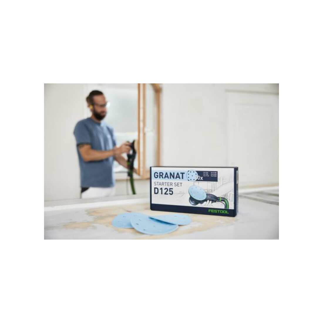 Festool Schleifmittel Granat D125 GR-Set