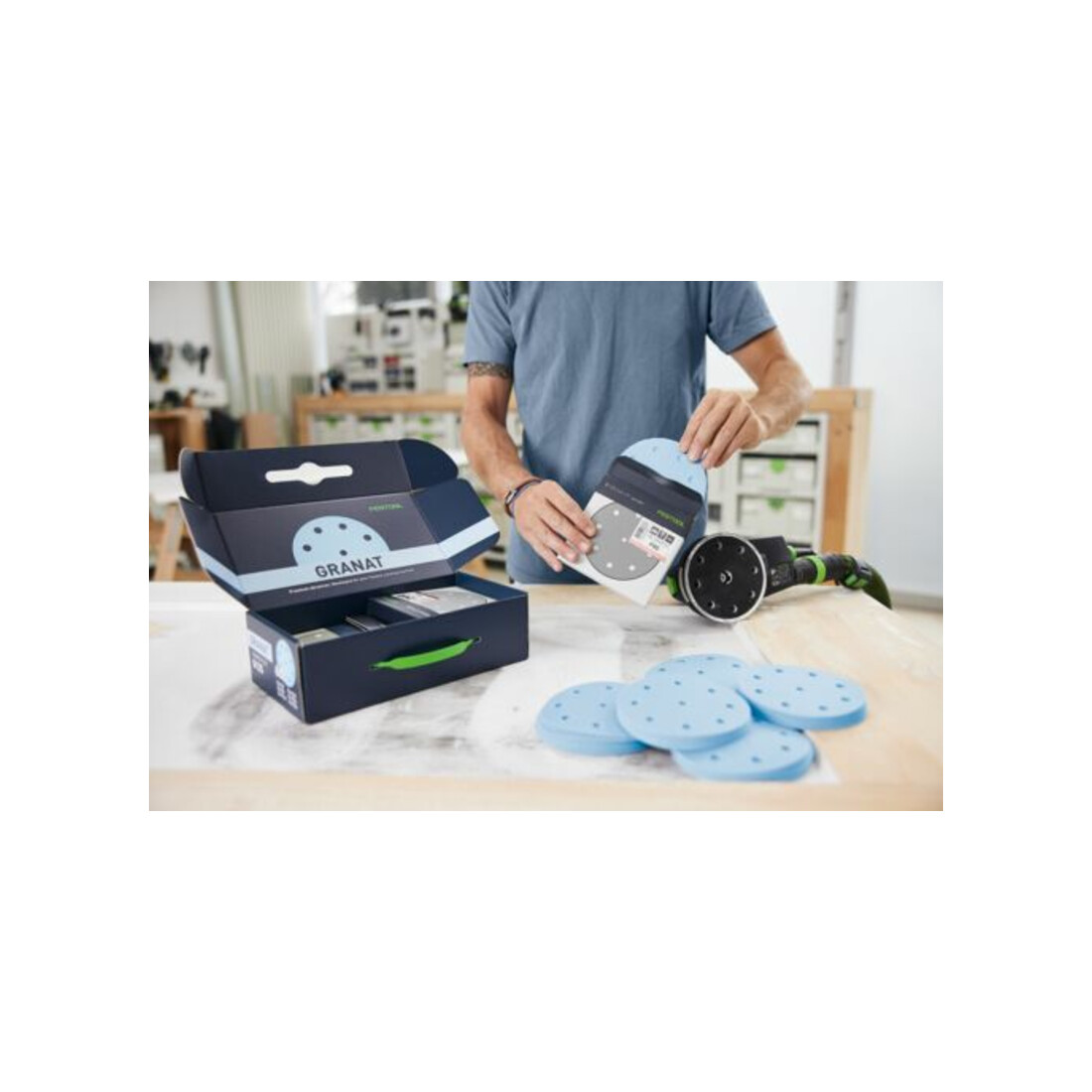 Festool Schleifmittel Granat D125 GR-Set
