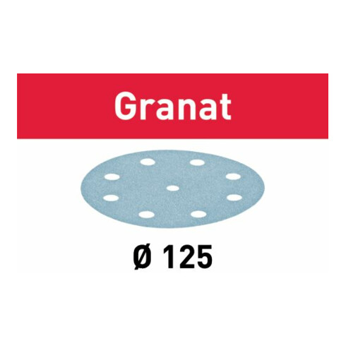 Festool Schleifmittel Granat D125 P100 GR/50