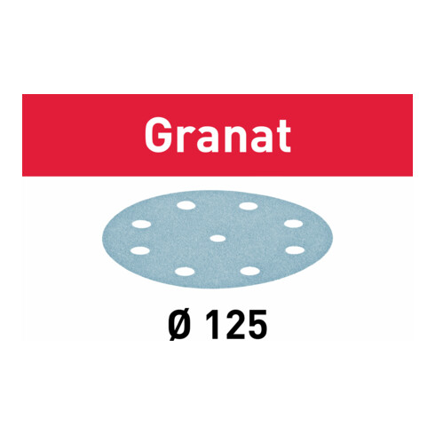 Festool Schleifmittel Granat D125 P100 GR/50