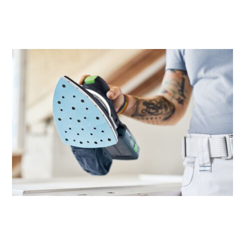 Festool Schleifblatt SF Granat Delta 145 x 195 mm für Spachtel, Füller, Lacke (speziell VOC-Lacke und harte Untergründe)
