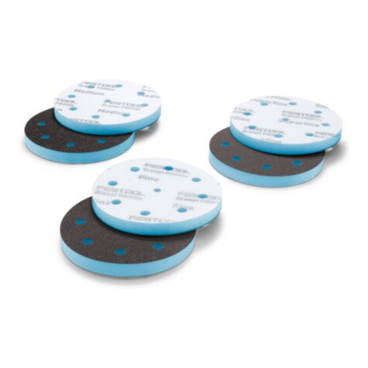 Set Festool Systainer³ SYS-STF-80x133/D125/Delta + Schleifmittel Granat PROfile D125 GR PRO/10-Set