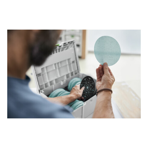 Festool Schleifmittel-Systainer³ Granat Net D150 GR NET SYS