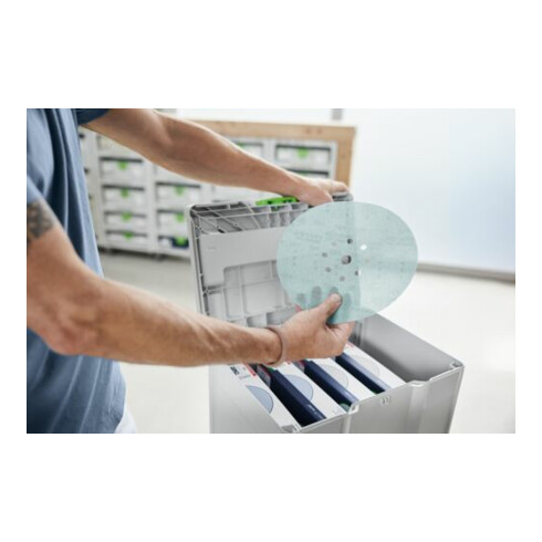 Festool Schleifmittel-Systainer³ Granat Net D225 GR NET SYS