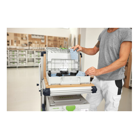 Festool Schleifmittel-Systainer³ SYS-STF 80X133 GR-Set Granat