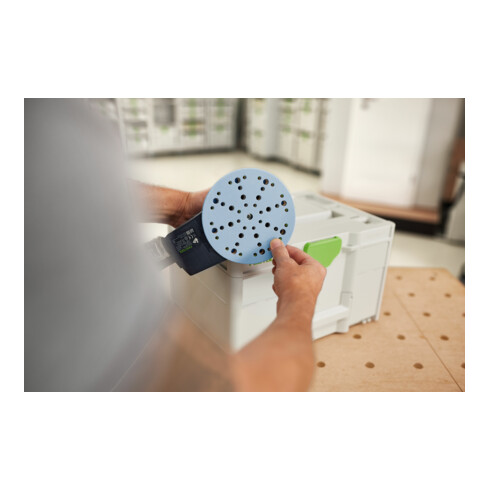 Festool Schleifmittel-Systainer³ SYS-STF D150 GR-Set Granat