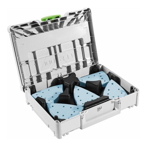 Festool Schleifmittel-Systainer³ SYS-STF DELTA GR-Set Granat