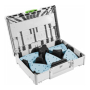 Festool Schleifmittel-Systainer³ SYS-STF DELTA GR-Set Granat