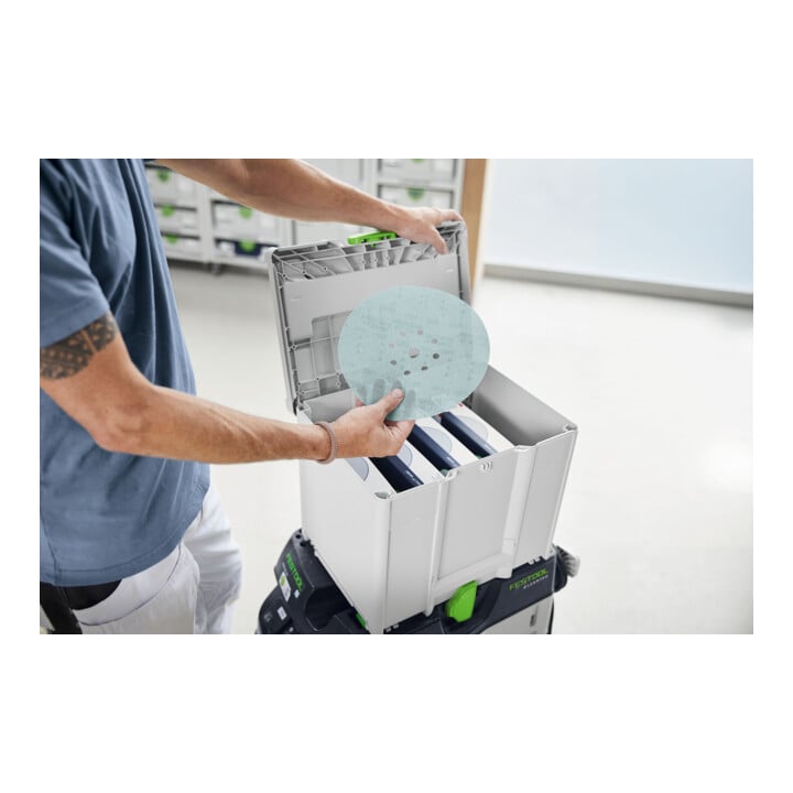Festool Schleifmittel-Systainer³ Granat Net D225 GR NET SYS