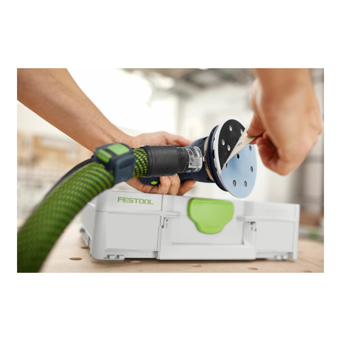 Festool Schleifmittel-Systainer³ SYS-STF D125 GR-Set Granat