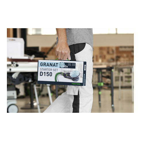Festool Schleifscheibe STF D150/48 GR-Set Granat