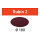 Festool Schleifscheiben STF D180/0 RU2/50 Rubin 2-1
