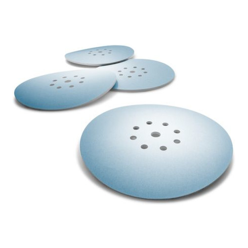 Festool Schleifscheibe STF Granat Soft Ø 225 mm mit Schaumstoffunterlage für Gipsspachtel und Dispersionsspachtel